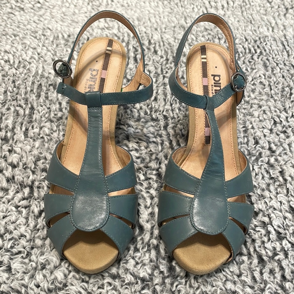 Pink Studio wedges
